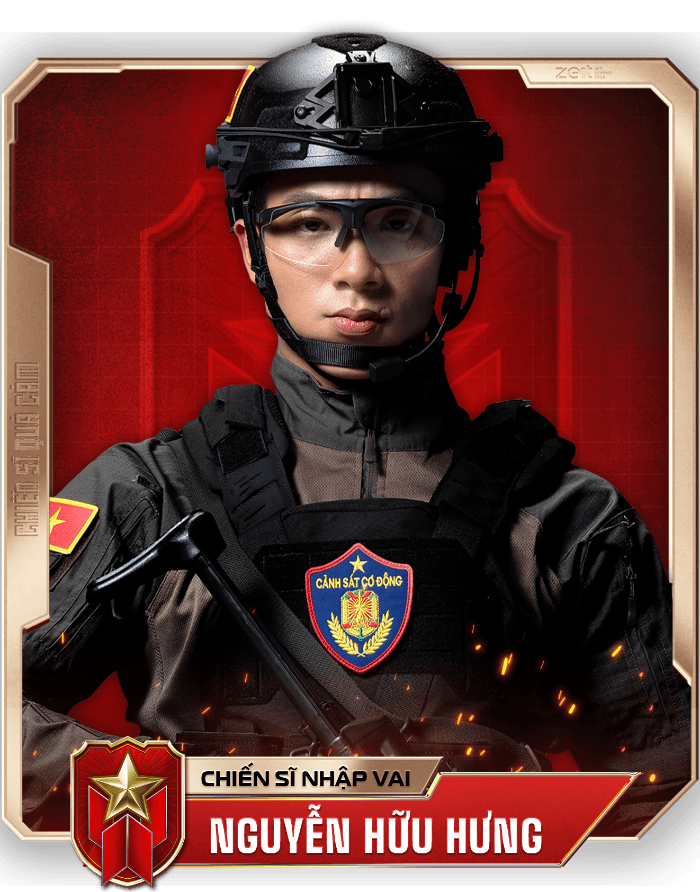 Khung thẻ bài cho NGUYỄN HỮU HƯNG